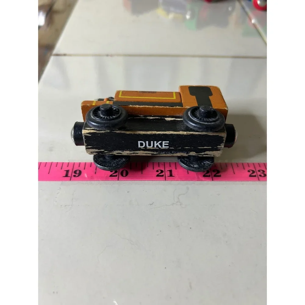 Thomas & Friends Wooden Railway Duke Engine Brown Magnetic Train Toy
